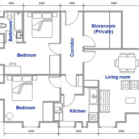 Appartement Resting Points - *